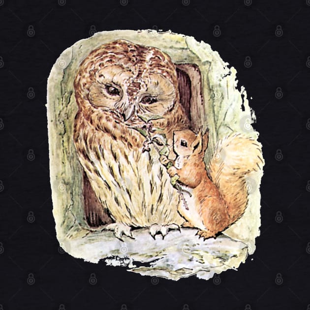 Squirrel Nutkin and Mr. Brown - Beatrix Potter by forgottenbeauty